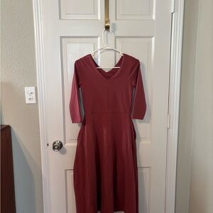 Pact Fit & Flare Dress